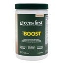 Greens First Boost - Taimepõhine valk ja tasakaalustatud toitumine - Superfood Shake Mix - No Nisu või soja - Piimavaba - Vegan - Prantsuse Vanilla, 12.06 oz.