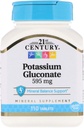 21. sajandi Kaalium 99Mg tabletid 100+10 Count (2 Pack)
