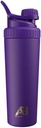 AeroBottle Cryo Shaker Cup, isoleeritud roostevabast terasest veepudel ja valgu raputaja, segab valku ja eeltreeningut turbulentse segamistehnoloogiaga, ei sega palli ega Wisk, 26oz, Nightfall Purple