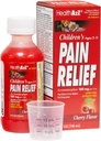 HealthA2Z® laste valu leevendamine | Acetaminophen 160 mg (5 ml) | Ages 2-11 | Cherry Flavor | Pain Reliever - Palaviku vähendaja - Suukaudne suspensioon | Aspiriin ja Ibuprofen Free | 4FL Oz (118 ml)