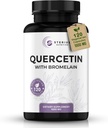 Quercetin koos Bromelain (1000mg Servings) - 120 Veggie kapsli täiendus - toetab tervislikke immuunfunktsioone meestel ja naistel, vegan, mitte-GMO, valmistatud USAs