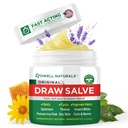 OWELL Naturals joonistamine Salve salv keetmiseks ja tsüstide eemaldamiseks, sügavad sissekasvanud juuksed, lõhenemise eemaldaja, putukate ämbliku hammustused, mesilaste nõelamine, sääse sügelus, mürk Ivy