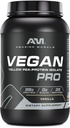 Amazing Lihased Vegan Valgupulber | 28 Grams Protein | 34 Servings | Zero Sugar | Yellow Herne Protein Isolate Supplement | Valmistatud USAs (3 Lb, Vanilla)