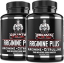 Dr Emil's ARGININE Plus - L Arginiin + L Tsitrulliin - 2500 MG suure annuse NO Booster tabletid - lämmastikoksiidi lisand vaskulaarsuse ja südame tervise jaoks (arginiin AAKG ja tsitrulliinmalaat 2:1)