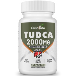 TUDCA Maksalisandid 2000mg - Tugevad sapisoolad toetavad maksa detoksi ja puhastamist - Maksa ja sapipõie tervise valem - kerge neelata tablette - 30 päeva pakkumine