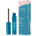 FEG Pro Advanced Natural Eyelash Enhancer Seerum kiireks Lashi kasvuks | Extra Tugevus Lash Seerum kasvavad paksud, täis ja pikad ripsmed | 3 ml | stimuleerib loomulikku kasvu
