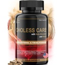 Kolesterooli lisand - triglütseriidide tugikapslid w. Orgaaniline, lõhnatu küüslauk, Cayenne Pepper, taimsed steroolid normaalse HDL-i ja LDL-kolesterooli taseme toetamiseks w. antioksüdant Niatsiin (vitamiin B3)