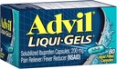 Advil Liqui-Gels 80 Liqui-Gels (pakk 3)