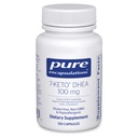 Puhas kapsel 7- keto DHEA 100 mg | Ainulaadne DHEA metaboliidi lisand termogeneesi ja terve keha koostise toetamiseks * | 120 kapslit