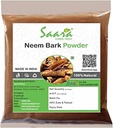 Neem Bark pulber Neem Chhal pulber, kasulik väsimus, nahahaigused, vitamiinilisand, 100 gm