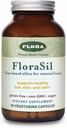 Flora FloraSil 90 Veg Kapslid - Silikaat Täiendus Horsetail ekstrakti terved juuksed, nahk ja küüned * - toetab kollageeni moodustumist