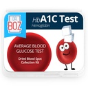 Dr Boz - Hemoglobiini A1C kodune testikomplekt - verekogumiskomplekt koos laboritulemustega - vere suhkur ja hbA1c tasemed - Lancets, Sidemed, alkoholi pühkimine, ümbris - valmistatud USA-s - Diabeedi hooldus ja enesehooldus