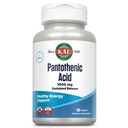 KAL Pantoteenhape 1000mg, Jätkuvalt vabastav vitamiin B5 - energialisandid - toetab süsivesikute ainevahetust, rasva ja valku, juuste ja naha tervist, veganit, 60-päevast garantiid, 100 serveerimist, 100 tabletti