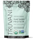 Truvani Vegan Hernevalgupulber | 20g Orgaaniline Taimepõhine Valk | Keto | Gluteen & Piimavaba | Madala süsivesikusisaldusega | Lisamata suhkur | Mündišokolaad | 20 Servingut |