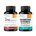Sandhu's Tsink Quercetin & Magneesium Glütsinaat Kompleks Quercetin Kapslitega | Toetab Immuunsust, Lihaste Tervist & Kvaliteetset Sleep