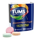 Advil Liqui-Gels minis 200mg Ibuprofeen Pain Reliever kapslid ja TUMS Fruit Antacid närimistabletid Kõrvetiste leevendamine