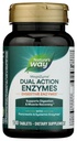 Nature's Way Mega-Zyme, pankrease ja süsteemsed ensüümid *, leevendab aeg-ajalt lihaste valulikkust ülekoormuse ja harjutuse tõttu, * seedetrakti tugi *, 100 tabletti (pakendamine võib varieeruda)