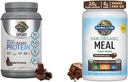 Eluaed Orgaaniline Vegan Sport Valgupulber, Šokolaad - Probiootikumid Ja Orgaanilise Toortoidu Asendamine Shakes