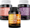 Tseiloni kaneel (1pk), lämmastikoksiidi (1pk) ja menopausitoetus (1pk) lisakomplekt - tugevad vitamiinid südame, ainevahetuse, hormooni ja immuunsuse toetamiseks - mitte-GMO, vegan, gluteenivaba