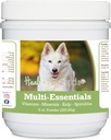 Terved tõud Saksa lambakoer, valge, multi-essentials pulber koertele - ideaalne toidulisand vitamiine, mineraale ja antioksüdante oma koerale - 8 oz