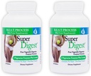 SuperDigest (2 Pack) Best Process Alkaline – Multi-Enzyme Digestive Support – Digestive Enzymes with Alfalfa, Papain & Bromelain (Taimetoitlane Sõbralik)