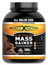 Body Fortress Super Advanced Mass Gainer, Chocolate Protein Plus Ülejääk Kalorid Lihasmassi Kasvu Toetus 1-4lb. Jar