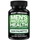 Meeste eesnäärme tervise täiendus - 120 kapslit täiustatud eesnäärme toetust meestele, kellel on Saw Palmetto, kuseteede funktsiooni ja juuste tervise toetamine - 3 kuud toidulisandite pakkumine