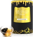 Himalayan Pure Shilajit Pulgad Orgaaniline Mesi, Saffron Lihtne tarbida Shilajit 30 Pulgad energia suurendamiseks Immune 85 + Trace Minerals 75% + Fulvic Acid 30 päeva tarne