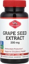 Olympian Labs Viinamarjaseemne ekstrakt, 200 mg, 100 taimset kapslit