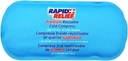 Kiire abi korduvkasutatav Gel Cold Compress - pehme kangast külm pakend vigastuste, esmaabi, pritsmete, peavalude, lihasvalude ja valu leevendamiseks 5" x 11 "väike