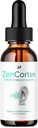 ZenCortex Tinnitus Kõrva tilgad - ZenCortex 24, Zen Cortex Liquid Drops, ZenCortex Reviews, ZenCortex Drops Ear Relief (1 Pack - 1 kuu tarne)