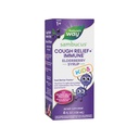 Nature's Way Sambucus Kids Cough Relief + ♢ Immune Syrup *, tunne parem kiiremini ♢, kliiniliselt tõestatud Lõuna-Aafrika Geranium, Elderberry Extract, C-vitamiin ja tsink, Gluteenivaba, Vegan, 4 Fl Oz