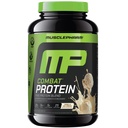 MusclePharm Combat Protein Powder, Vanilla Maitse, Kütused Lihased Tootlikuks Treeninguks, 5 Valguallikad Kaasa arvatud Vadakuvalgu Isolaat & Munaalbumin, Gluteenivaba, 2 lb, 25 Servingut