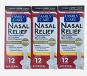 Perekondlik hooldus Nasal Relief Pump Missa pihustus . 5OZ [ 3 pakendis ]