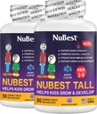 NuBest Pikad lapsed - väikelapsed Vitamiinid ja lapsed Vitamiinid vanuses 2 kuni 9 - Toetage luu tugevust, üldist tervist ja immuunsust - Loomade kuju - 180 närimistabletti Marja tabletid | Pack 2