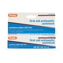 Ragbi esmaabi antiseptiline salv, povidoonjood USP 10% aktuaalne lahendus, aitab vältida nakatumist väiksemates lõikudes, purkides ja põletustes - 1 Oz.