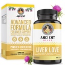 Ancient Bliss Maksa Armastus - Looduslik Piimaohakas Maksa Detox ja Maksa Tervise Puhastuslisa - Toetada Tervislikku Maksa Meestel Ja Naistel - 60 Kapslit - Burdock, Dandelion, Cloves ja Rohkem