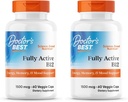 Arsti BEST Täielikult aktiivne B12 1500 mcg, mitte-GMO, vegan, gluteenivaba, toetab tervislikku mälu, meeleolu ja ringlust, 60 loend (pakk 2)