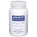 Puhtad kapslid Bromelain 2400 500 mg - seedetrakti toetamiseks ja luu- ja lihaskonna terviseks - toetab liigeseid ja lihaste taastumist * - proteolüütilised ensüümid - vegan - 60 kapslit
