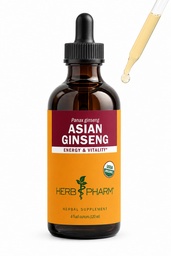 Herb Pharm Aasia (Panax) ženšennivedelik ekstrakt energia ja vastupidavuse toetamiseks - 4 Ounce