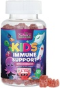Lapsed Immune Support Supplement Gummies - igapäevased lapsed Vitamiinid C, Tsink ja Echinacea - Kummi lastele Immunity Support, vanuses 4 ja üles, Natural Berry Maitse, Non-GMO, Gluteenivaba & Vegan - 120 Gummies