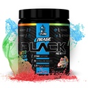 eFlow Nutrition Enrage Black High Stimulant Pre Workout Supplement - Preworkout Pulber energia, pumpade ja tugevuse suurendamiseks - 4 maitset (30 serveerimist) (Hapukummi)