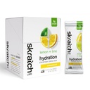 Skratch Labs Unsweetened Electrolyte Powder Packets - Everyday Hydration - Sport Drink Mix - Sugar Free - Electrolytes Booster- Sidrun + Lime - 15 Servings - Keto, Paleo, Vegan, Non-GMO