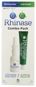 Rhinase Nasal Care Combo Pack - Nasal Gel (1 oz) & Soolapihustid (1 oz) kuivuse, allergia leevendamise ja ninasõõrmete ennetamise, Aloe-vaba ja pH tasakaalus