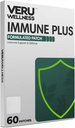 Veru Wellness Immune Plus Patch - igapäevane immuunsus - üldine tervis, tsink, Elderberry ja Echinacea (60 päeva)