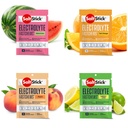 SaltStick Fastchews, elektrolüütide asendustabletid rehüdratsiooniks, treeningu taastamiseks, noorte ja täiskasvanute sportlaste jaoks, matkamiseks, spordi taastamiseks, 10ct sordi 4-pakk