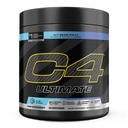 Cellucor C4 Ultimate Pre Workout Powder ICY Blue Razz - Sugar Free Preworkout Energy Supplement meestele ja naistele - 300mg kofeiini + 3,2 g beeta-alaniin + 2 patenteeritud kreatiini - 20 serveerimist
