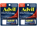 2 Pakend taskupakendis Advil valu leevendaja / palaviku vähendaja Ibuprofeen 200mg - 10 kaetud tabletti pakendis (kokku 20 tabletti)