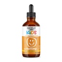 BIORAY Kids NDF Tummy, Vaarika - 4 fl oz (120 ml) - 11-tüve probiootiline segu - toetab immuunvastust seedetraktis - mitte-GMO, Vegan, gluteenivaba - ligikaudu. 120 servi